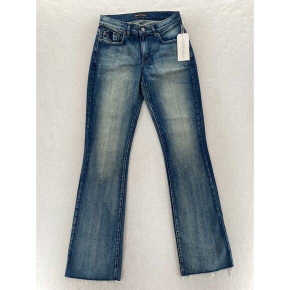 Modern American Jeans Women's‎ 26 Mesa Slim Bootcut Magnolia Wash Blue Denim NWT - Picture 1 of 14